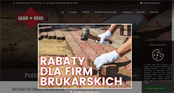Desktop Screenshot of kostka-brukowa.biz.pl